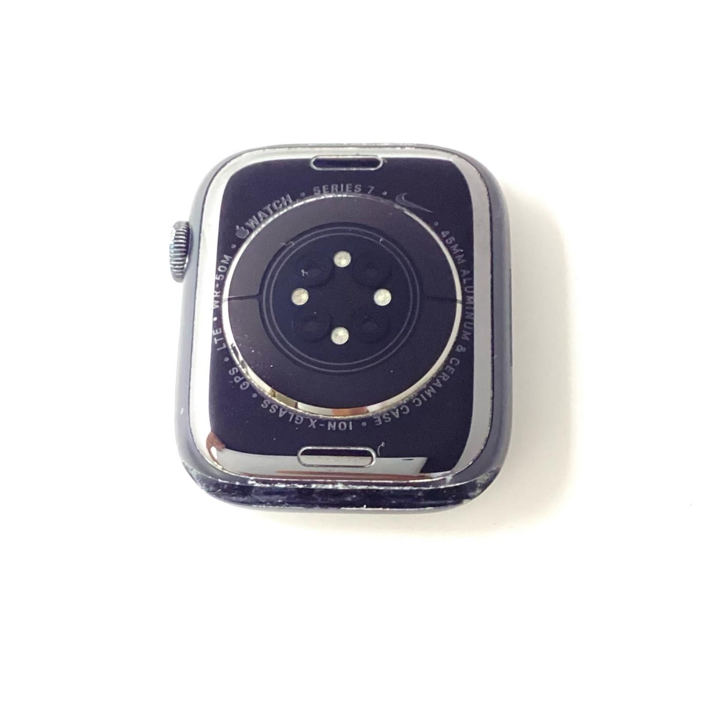 【全額返金保証】【最速発送】Apple Watch Series 7 アルミニウム 45mm GPS+Cellular 白ロム 87% 動作確認済