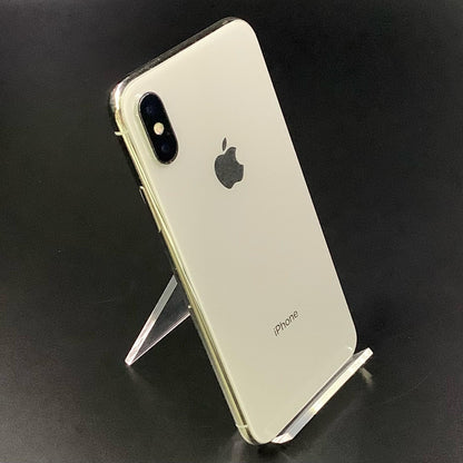 【全額返金保証】【最速発送】Apple iPhone iPhone X 256GB シルバー Softbank 白ロム 動作確認済 65%