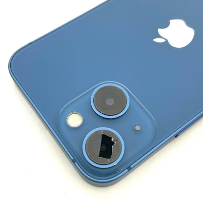 【最速発送】Apple iPhone iPhone 13 mini 256GB ブルー SIMフリー 白ロム【難有】 82%
