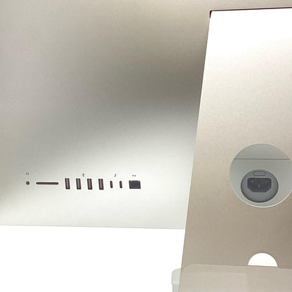 【全額返金保証】【最速発送】Apple iMac 27インチ 3.8GHz 8コア Intel Core i7 8GB SSD 512GB シルバー 動作確認済