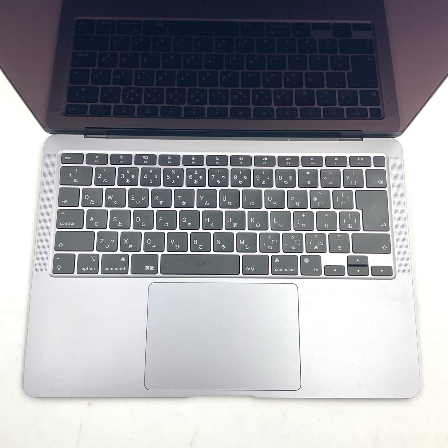 【全額返金保証】【最速発送】Apple MacBook Air 13.3インチ 2020 Apple M1 16GB SSD 256GB スペースグレイ 96% 美品 動作確認済