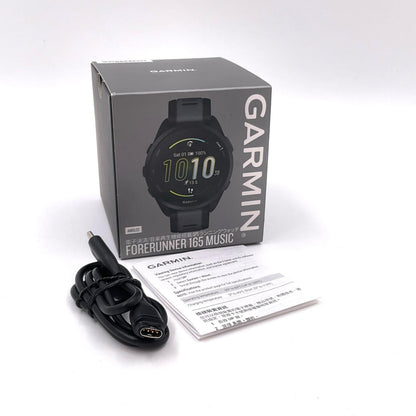 【全額返金保証】【最速発送】GARMIN FORERUNNER 165 MUSIC 動作確認済
