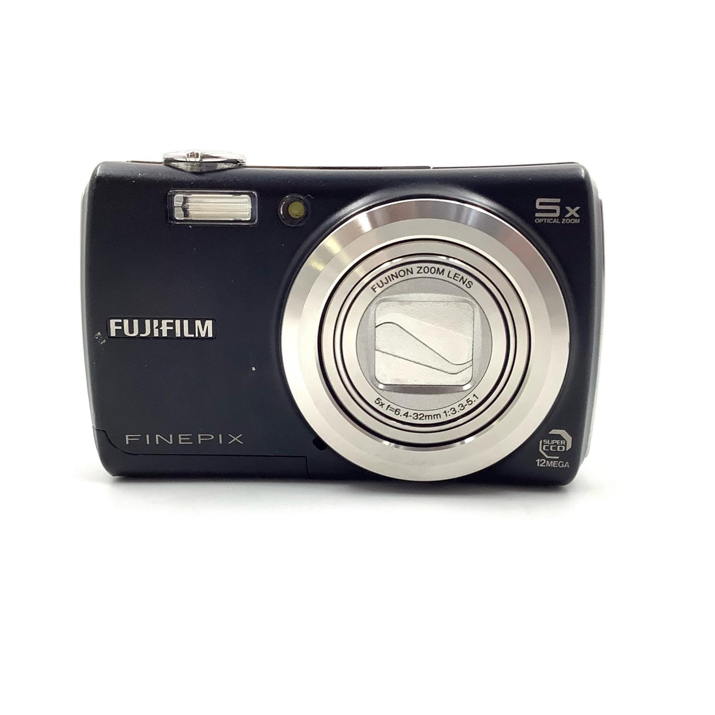 【全額返金保証】【最速発送】FUJIFILM コンパクトデジタルカメラ FinePix F100fd [ブラック] 動作確認済
