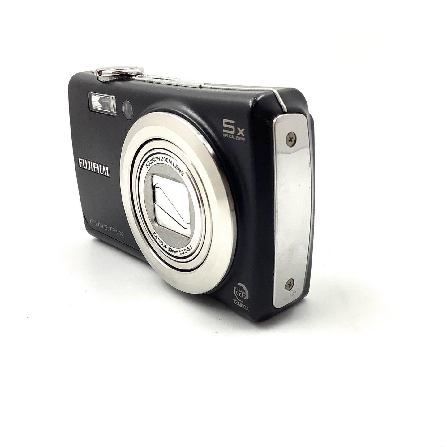 【全額返金保証】【最速発送】FUJIFILM コンパクトデジタルカメラ FinePix F100fd [ブラック] 動作確認済