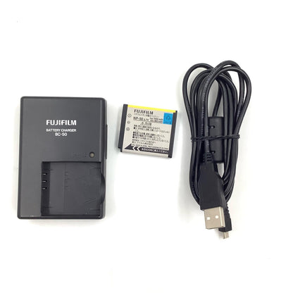 【全額返金保証】【最速発送】FUJIFILM コンパクトデジタルカメラ FinePix F100fd [ブラック] 動作確認済