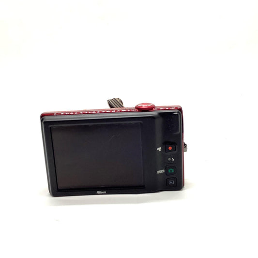 【全額返金保証】【最速発送】Nikon コンパクトデジタルカメラ COOLPIX S6100 動作確認済