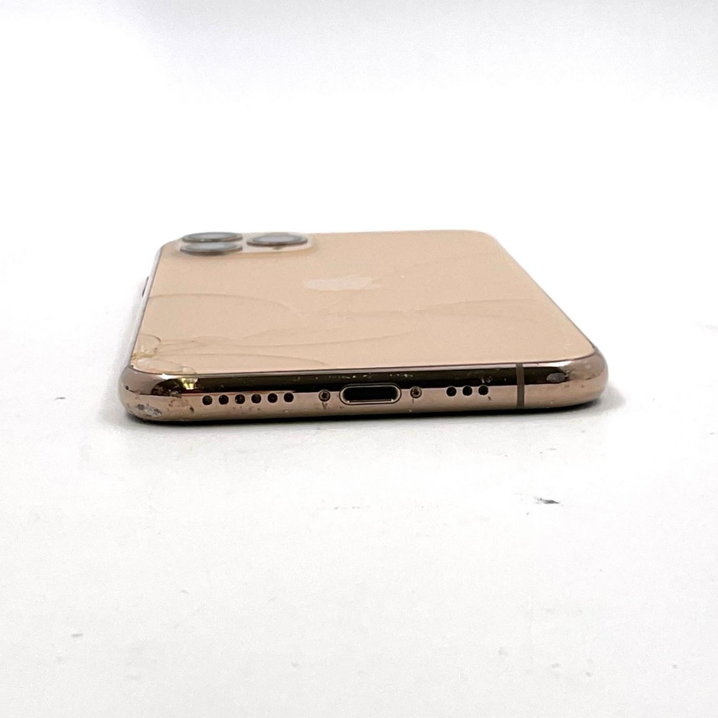 【最速発送】Apple iPhone iPhone 11 Pro 256GB ゴールド Softbank 白ロム【難有】 73%