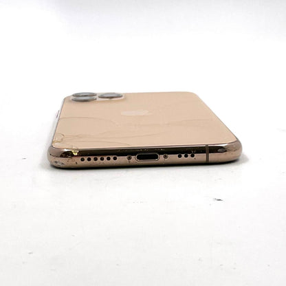 【最速発送】Apple iPhone iPhone 11 Pro 256GB ゴールド Softbank 白ロム【難有】 73%