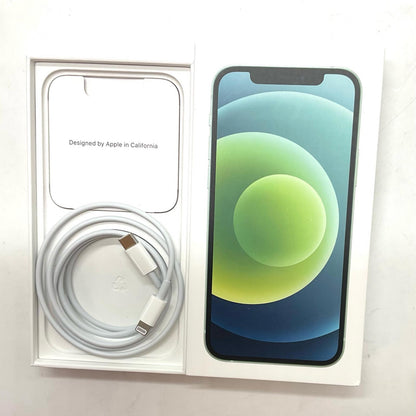 【全額返金保証】【最速発送】Apple iPhone iPhone 12 128GB グリーン SIMフリー 白ロム 美品 動作確認済 89%