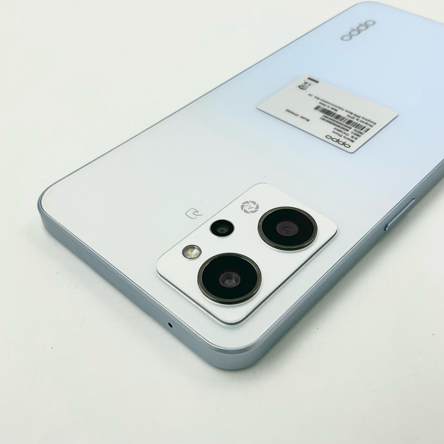 【全額返金保証】【最速発送】OPPO Reno 7A 128GB ドリームブルー 楽天モバイル SIMフリー CPH2353 白ロム 超美品 動作確認済