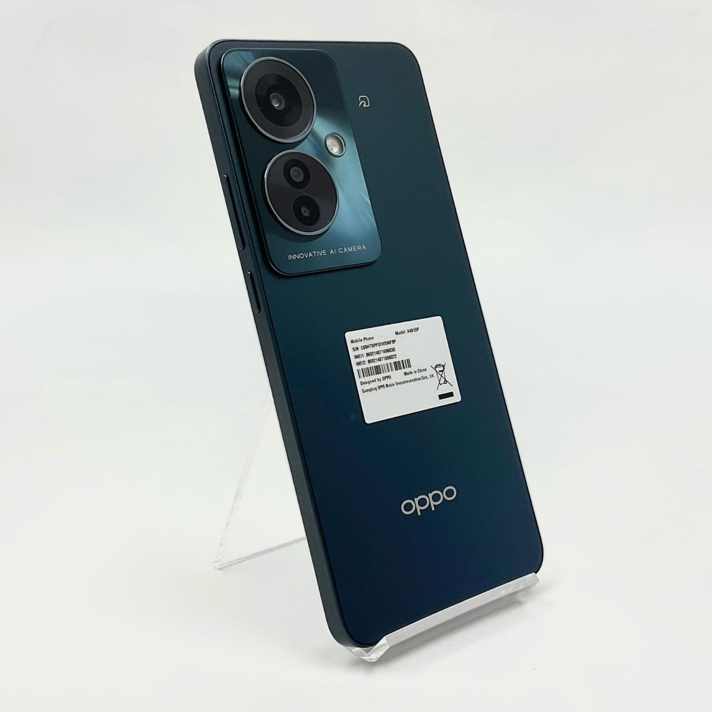 【全額返金保証】【最速発送】OPPO Reno 11A 128GB ダークグリーン Softbank 白ロム 超美品 動作確認済