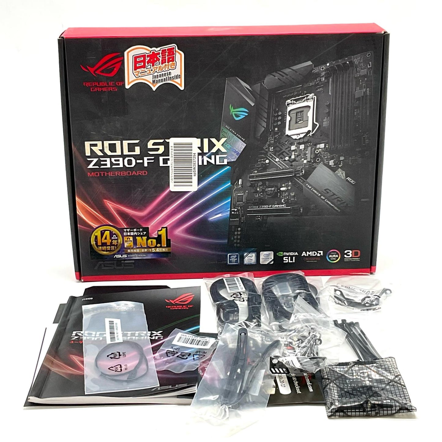 【全額返金保証】【最速発送】ASUS マザーボード ROG STRIX Z390-F GAMING 90MB0YG0-M0JAY0 動作確認済