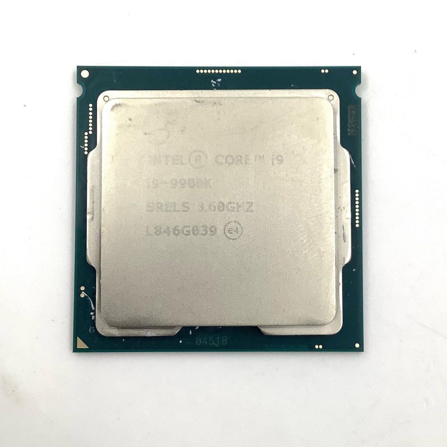 【全額返金保証】【最速発送】Intel CPU Core i9-9900K 美品 動作確認済