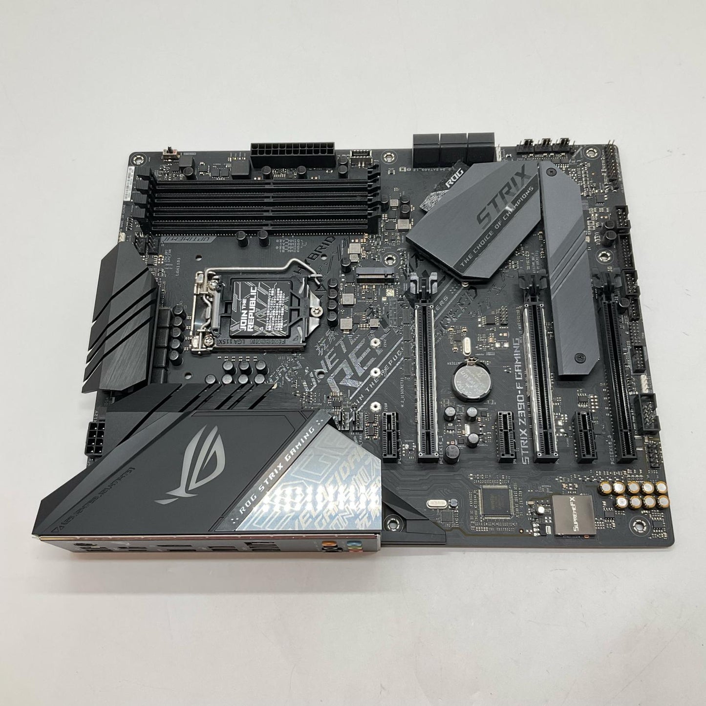 【全額返金保証】【最速発送】ASUS マザーボード ROG STRIX Z390-F GAMING 美品 動作確認済