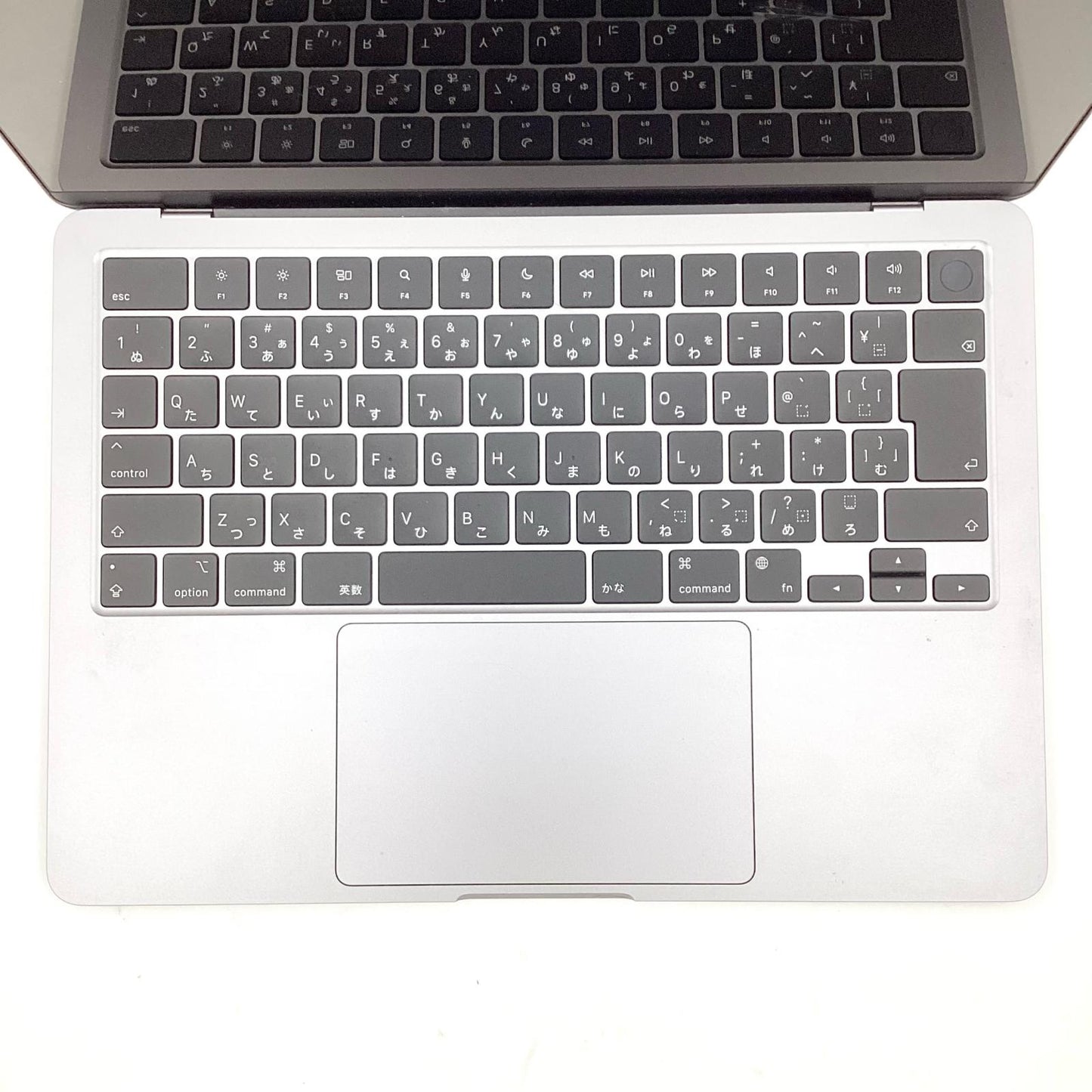 【全額返金保証】【最速発送】Apple MacBook Air 13.6インチ 2022 Apple M2 16GB SSD 256GB スペースグレイ 83% 動作確認済