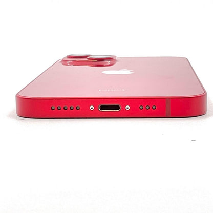 【全額返金保証】【最速発送】Apple iPhone iPhone 13 128GB (PRODUCT)RED 楽天モバイル SIMフリー 白ロム 動作確認済 89%