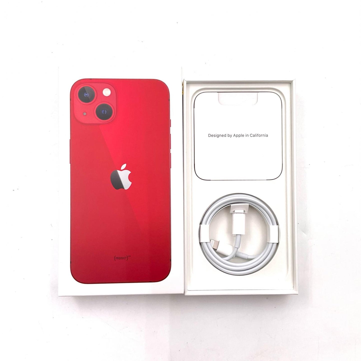 【全額返金保証】【最速発送】Apple iPhone iPhone 13 128GB (PRODUCT)RED 楽天モバイル SIMフリー 白ロム 動作確認済 89%