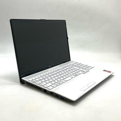 【全額返金保証】【最速発送】FUJITSU LIFEBOOK FMVA50E1W Ryzen 7 3750H 8GB M.2 SSD 256GB 85.3% 動作確認済