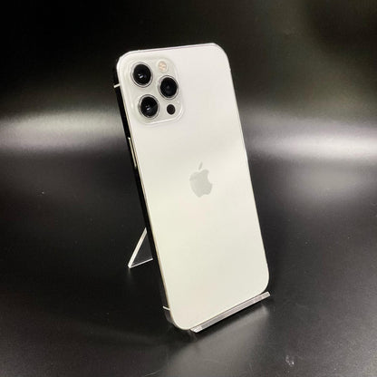 【全額返金保証】【最速発送】Apple iPhone iPhone 12 Pro Max 256GB シルバー Softbank 白ロム 動作確認済 74%