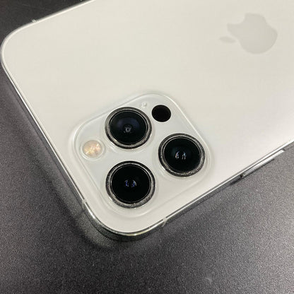 【全額返金保証】【最速発送】Apple iPhone iPhone 12 Pro Max 256GB シルバー Softbank 白ロム 動作確認済 74%