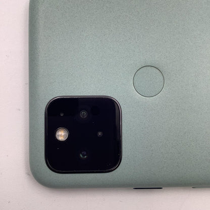 【最速発送】Google Pixel 5 128GB Sorta Sage SIMフリー G5NZ6 白ロム【難有】