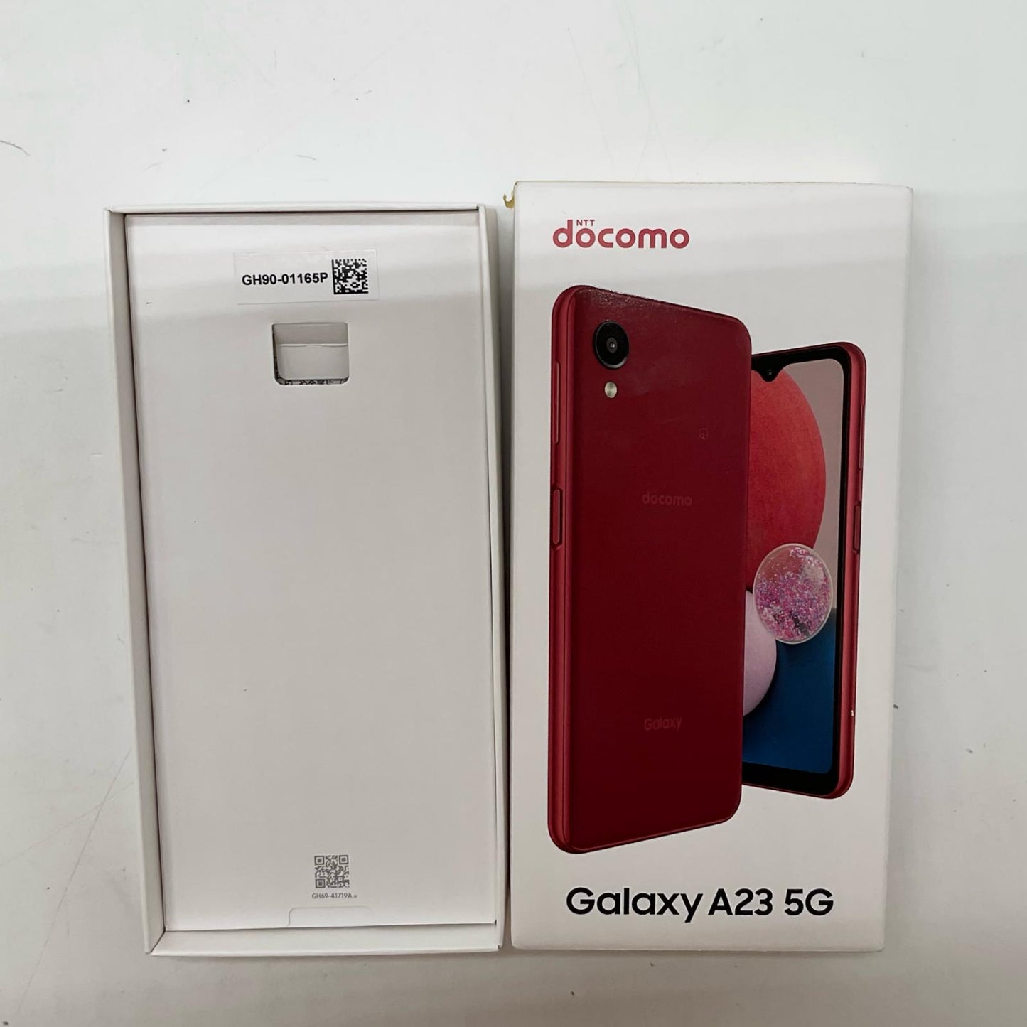 【全額返金保証】【最速発送】SAMSUNG Galaxy A23 5G 64GB Red docomo SC-56C 白ロム 超美品 動作確認済