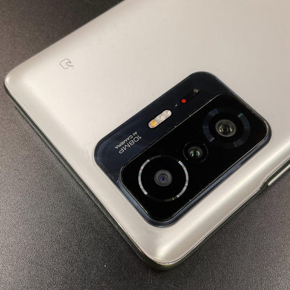 【全額返金保証】【最速発送】Xiaomi Xiaomi 11T Pro 128GB ムーンライトホワイト SIMフリー 2107113SR 白ロム 動作確認済