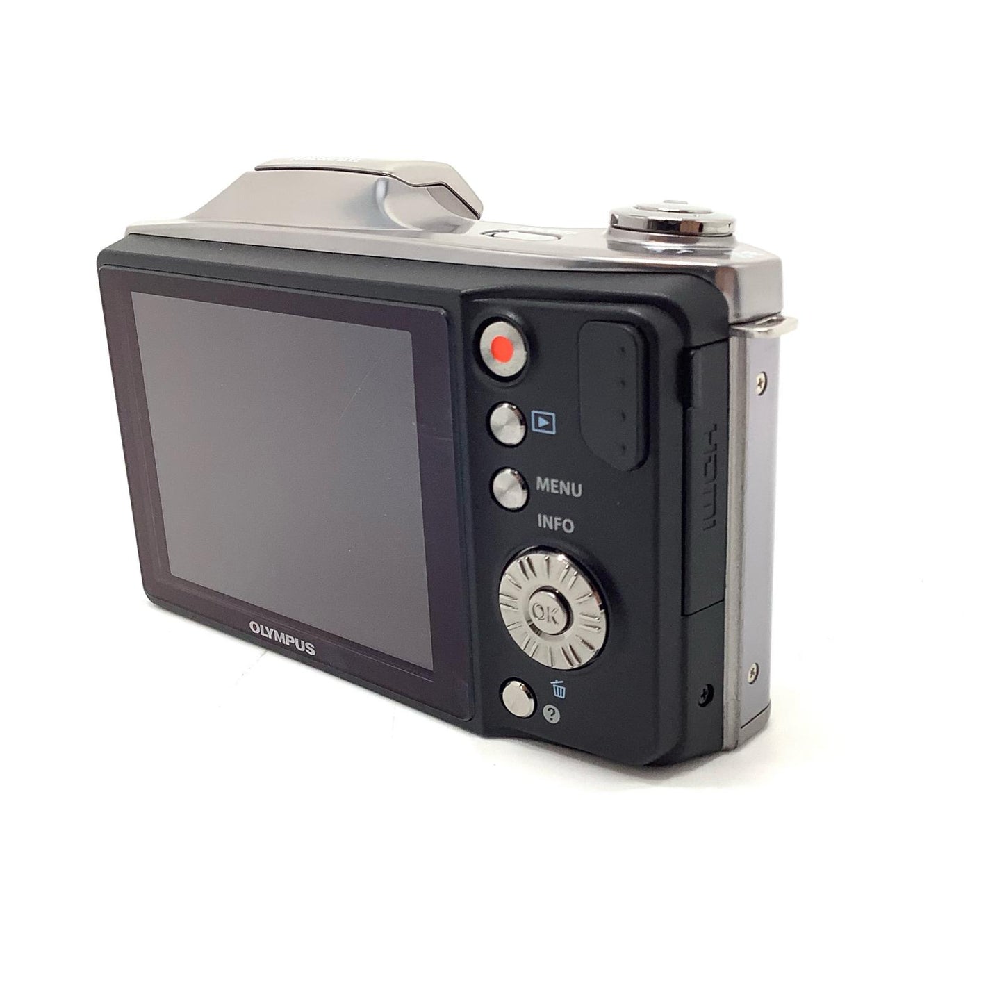 【最速発送】OLYMPUS コンパクトデジタルカメラ OLYMPUS SZ-14 [シルバー]【難有】