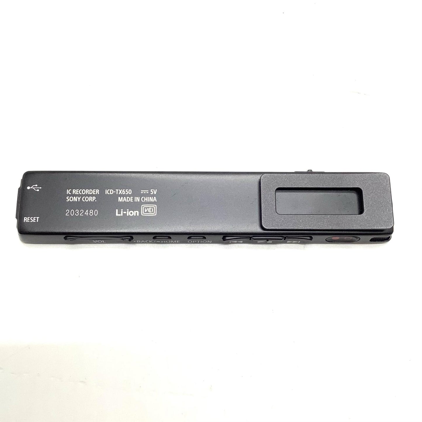 【全額返金保証】【最速発送】Sony ステレオICレコーダー [ブラック] ICD-TX650 美品 動作確認済