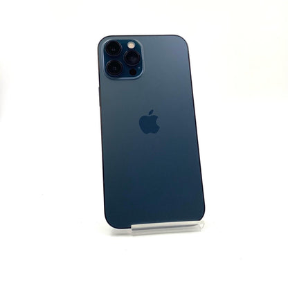 【全額返金保証】【最速発送】Apple iPhone iPhone 12 Pro Max 256GB パシフィックブルー Softbank SIMフリー 白ロム 動作確認済 71%
