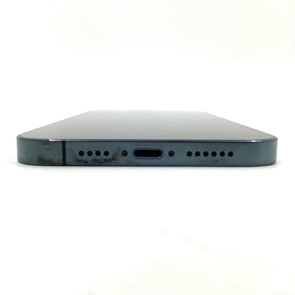 【全額返金保証】【最速発送】Apple iPhone iPhone 12 Pro Max 256GB パシフィックブルー Softbank SIMフリー 白ロム 動作確認済 71%