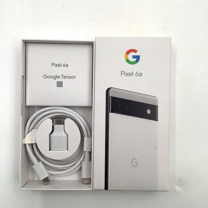 【全額返金保証】【最速発送】Google Pixel 6a 128GB au SIMフリー 白ロム 動作確認済