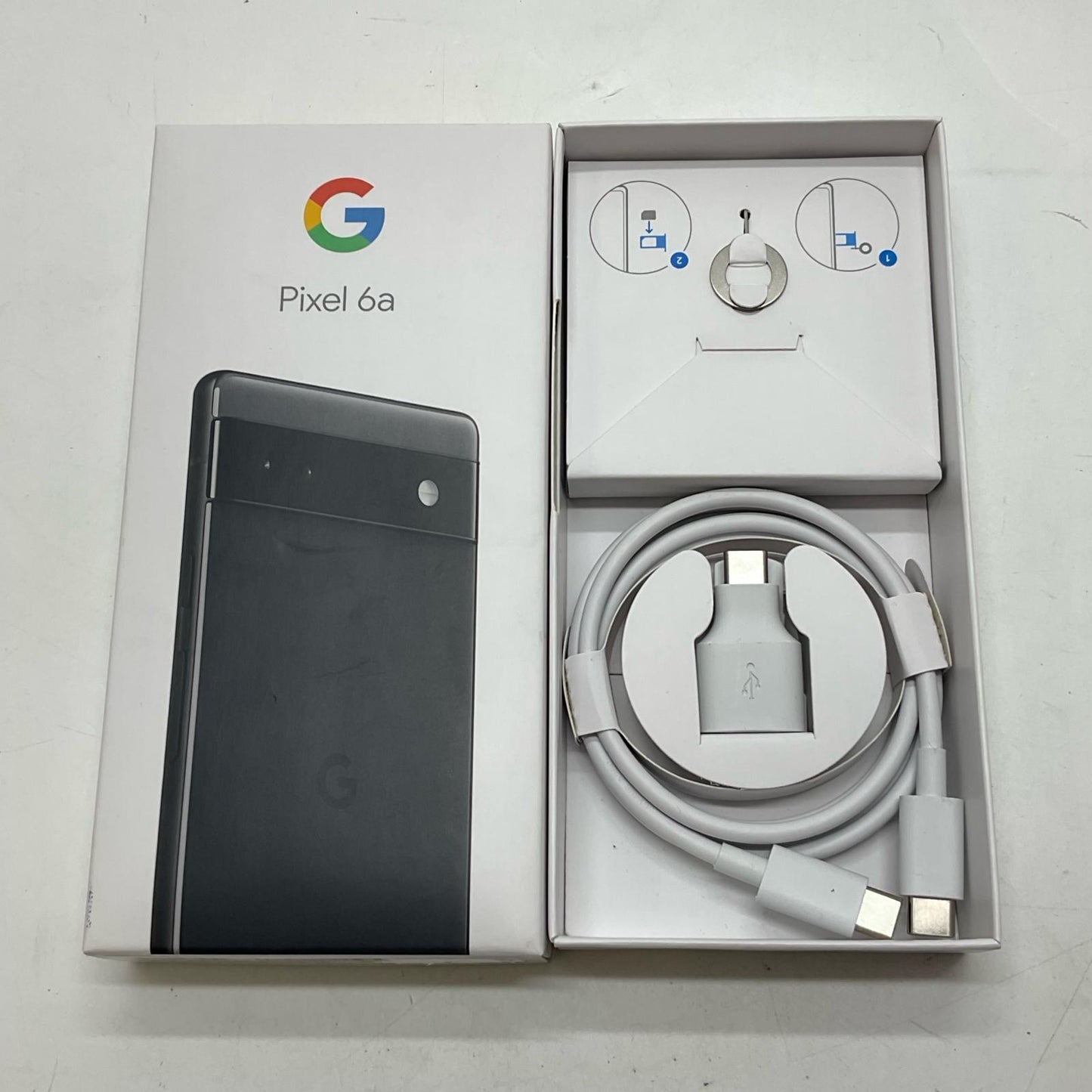 【全額返金保証】【最速発送】Google Pixel 6a 128GB au SIMフリー 白ロム 動作確認済