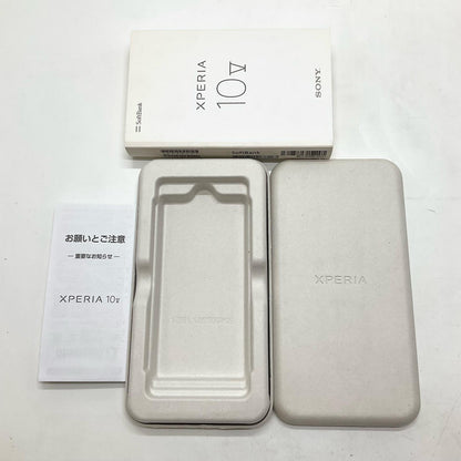 【全額返金保証】【最速発送】Sony Xperia 10 Ⅴ 128GB Softbank SIMフリー A302SO 白ロム 動作確認済