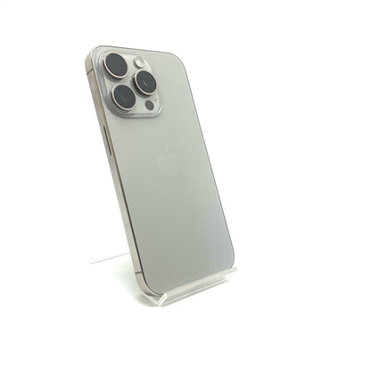 【全額返金保証】【最速発送】Apple iPhone iPhone 15 Pro 128GB ナチュラルチタニウム SIMフリー 美品 動作確認済 86%