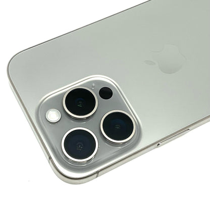 【全額返金保証】【最速発送】Apple iPhone iPhone 15 Pro 128GB ナチュラルチタニウム SIMフリー 美品 動作確認済 86%