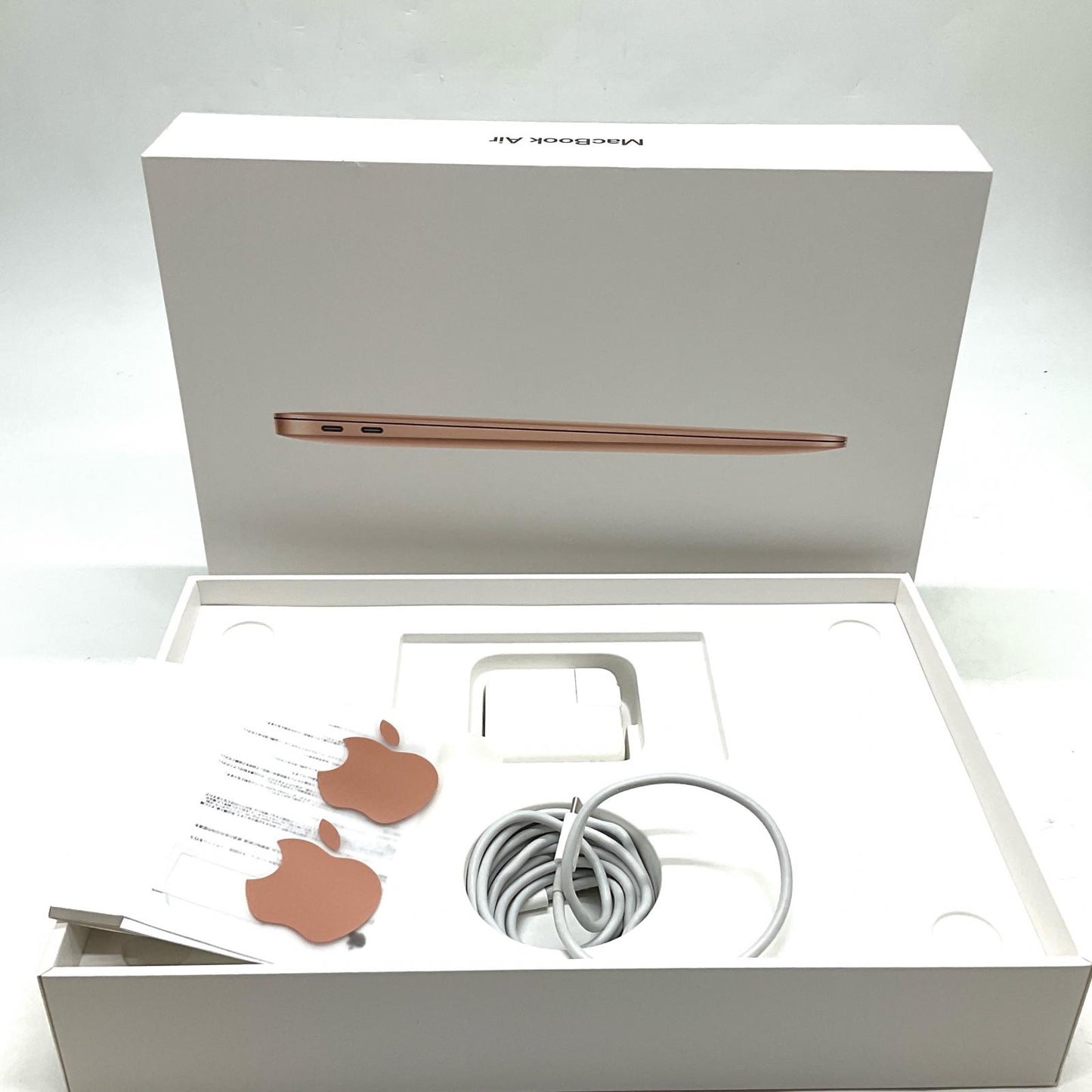 【全額返金保証】【最速発送】Apple MacBook Air 13.3インチ 2019 1.6Ghz デュアルコアIntel Core i5 8GB 128GB ゴールド 美品 動作確認済
