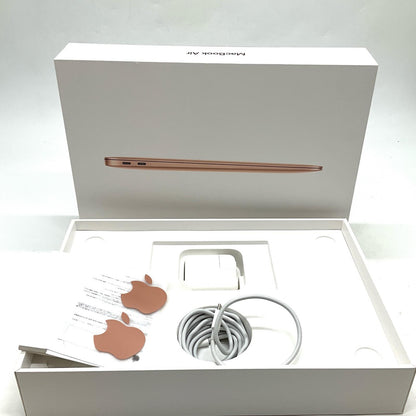 【全額返金保証】【最速発送】Apple MacBook Air 13.3インチ 2019 1.6Ghz デュアルコアIntel Core i5 8GB 128GB ゴールド 美品 動作確認済