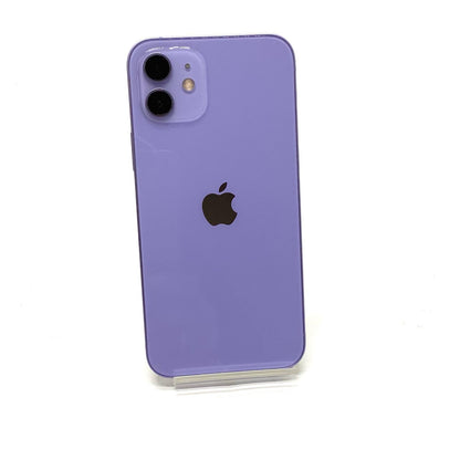 【全額返金保証】【最速発送】Apple iPhone iPhone 12 128GB パープル au 白ロム 動作確認済 78%