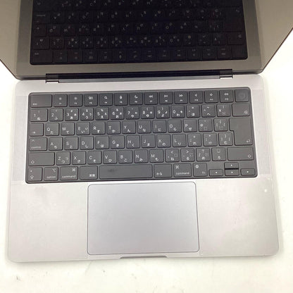 【全額返金保証】【最速発送】Apple MacBook Pro 14インチ 2021 Apple M1 Max 32GB SSD 512GB スペースグレイ 84% 動作確認済