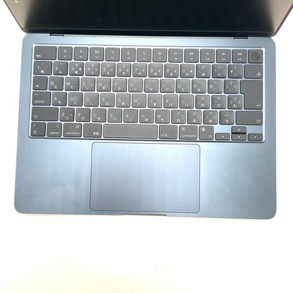 【全額返金保証】【最速発送】Apple MacBook Air 13.6インチ 2024 Apple M3 8GB SSD 256GB ミッドナイト 100% 超美品 動作確認済