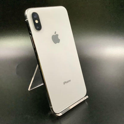 【全額返金保証】【最速発送】Apple iPhone iPhone X 64GB シルバー docomo 白ロム 動作確認済 70%