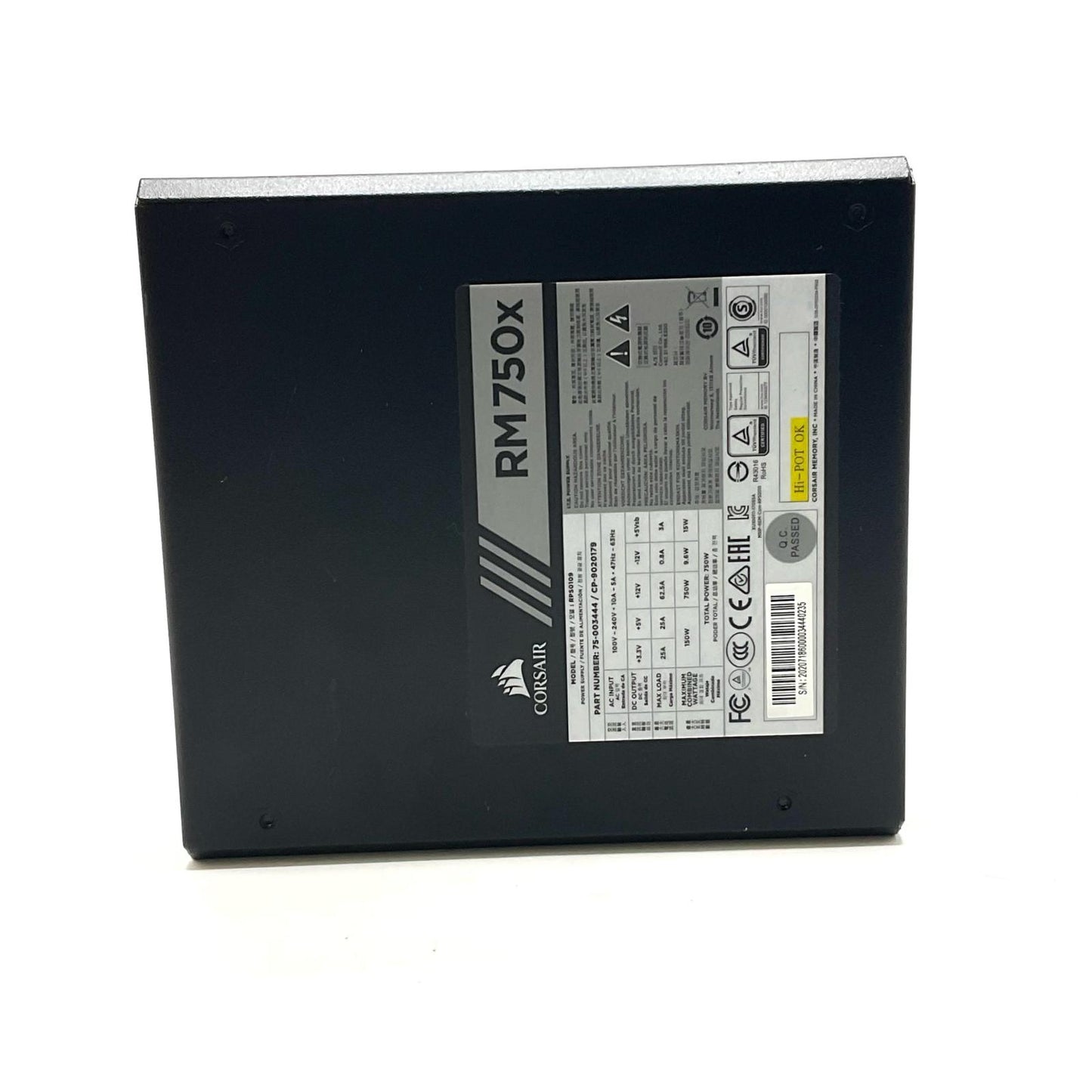 【全額返金保証】【最速発送】Corsair 電源ユニット CP-9020179-JP RM750X 超美品 動作確認済