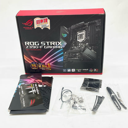 【全額返金保証】【最速発送】ASUS マザーボード 90MB0YG0-M0JAY0 ROG Strix Z390-F Gaming 美品 動作確認済