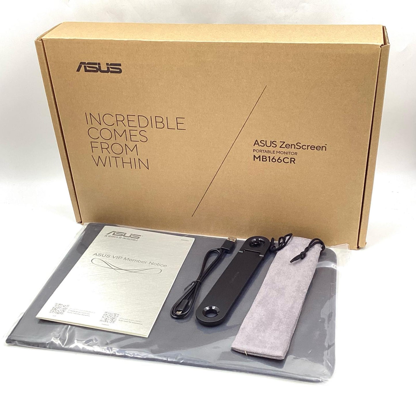 【全額返金保証】【最速発送】ASUS ZenScreen MB166CR-J 15.6インチ 超美品 動作確認済