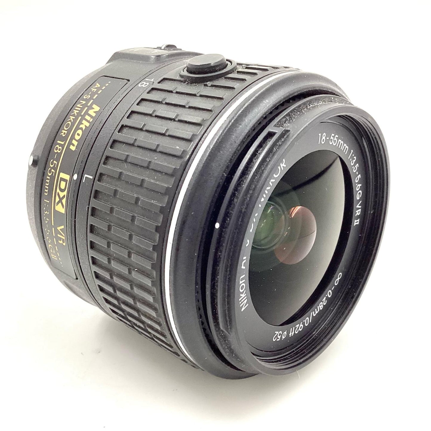 【全額返金保証】【最速発送】Nikon AF-S DX NIKKOR 18-55mm f/3.5-5.6G VR II 動作確認済