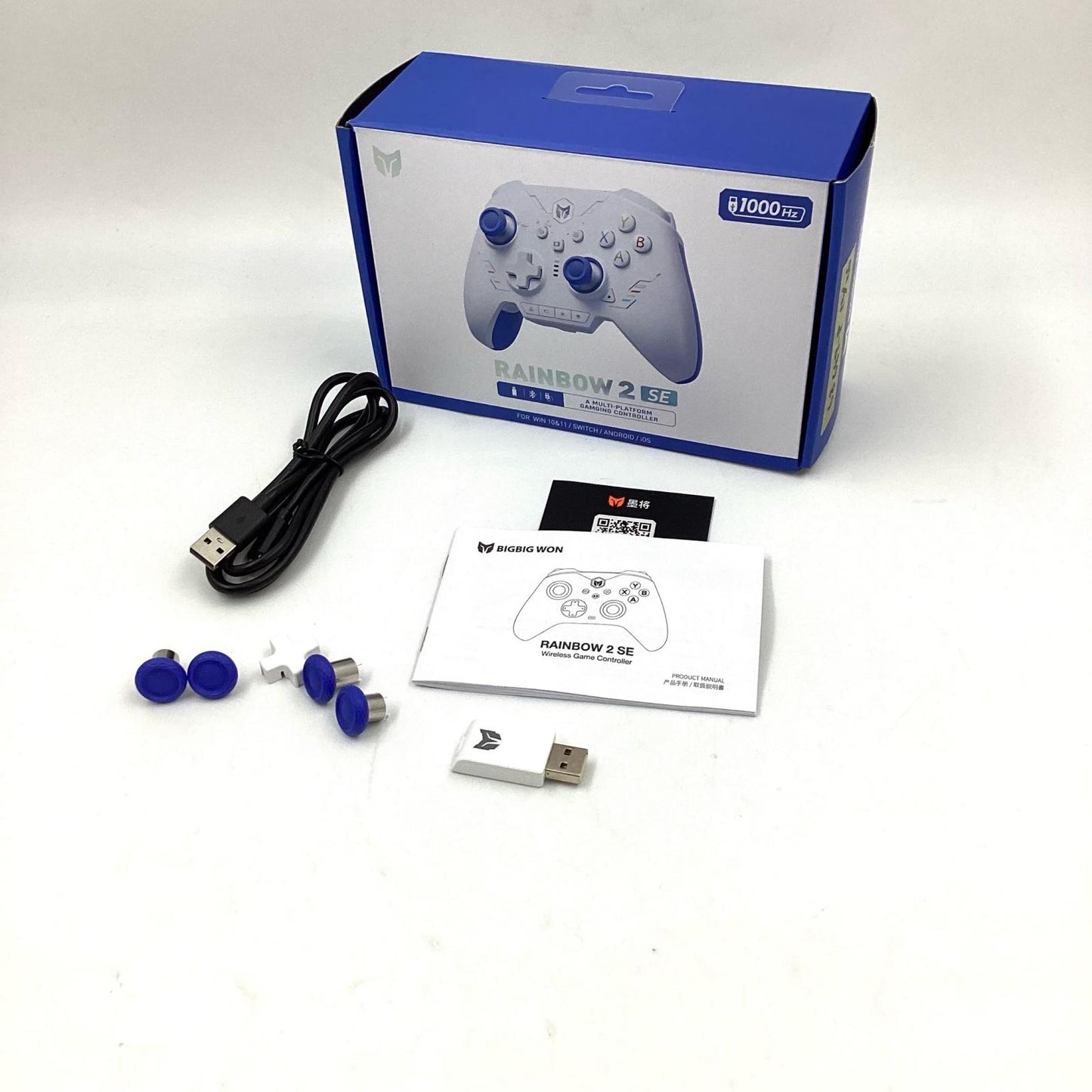 【全額返金保証】【最速発送】‎Black Shark ワイヤレスPCコントローラー RAINBOW 2SE 超美品 動作確認済