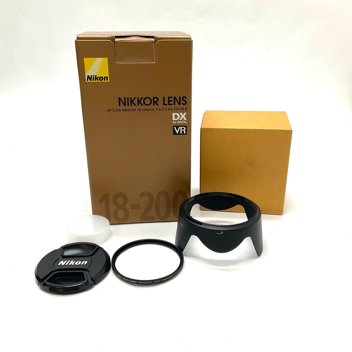 【全額返金保証】【最速発送】Nikon AF-S DX NIKKOR 18-200mm f/3.5-5.6G ED VR II 動作確認済