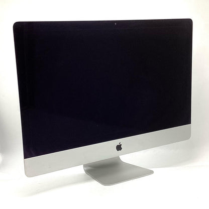 【全額返金保証】【最速発送】Apple iMac 27インチ 2.9GHz クアッドコア Intel Core i5 8GB HDD 1TB シルバー 動作確認済