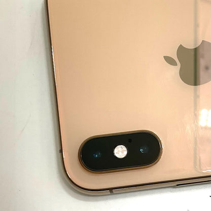 【全額返金保証】【最速発送】Apple iPhone iPhone XS 64GB ゴールド au 白ロム 動作確認済 75%